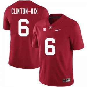 NCAA Men's Alabama Crimson Tide #6 Ha Ha Clinton-Dix Stitched College Nike Authentic Crimson Football Jersey FW17Z25AC